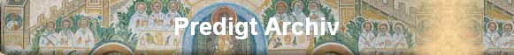 Predigt Archiv